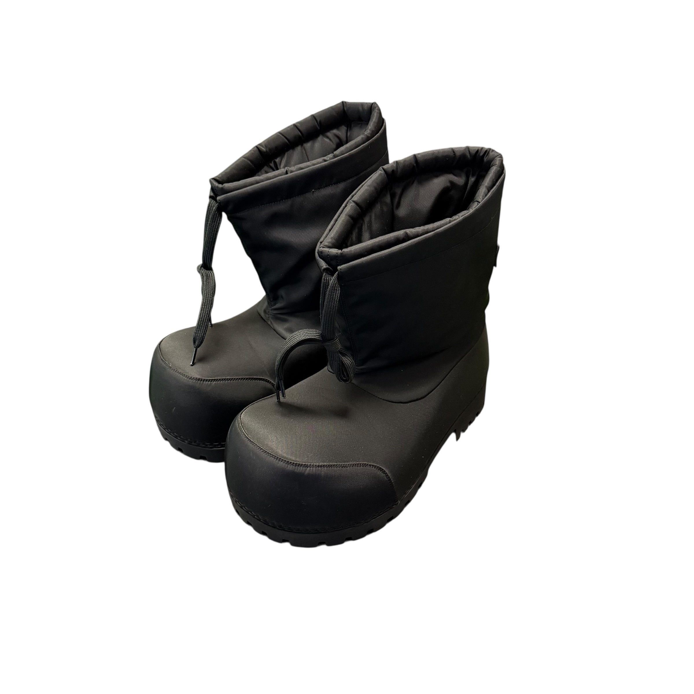 Black Balenciaga High Alaska Boots