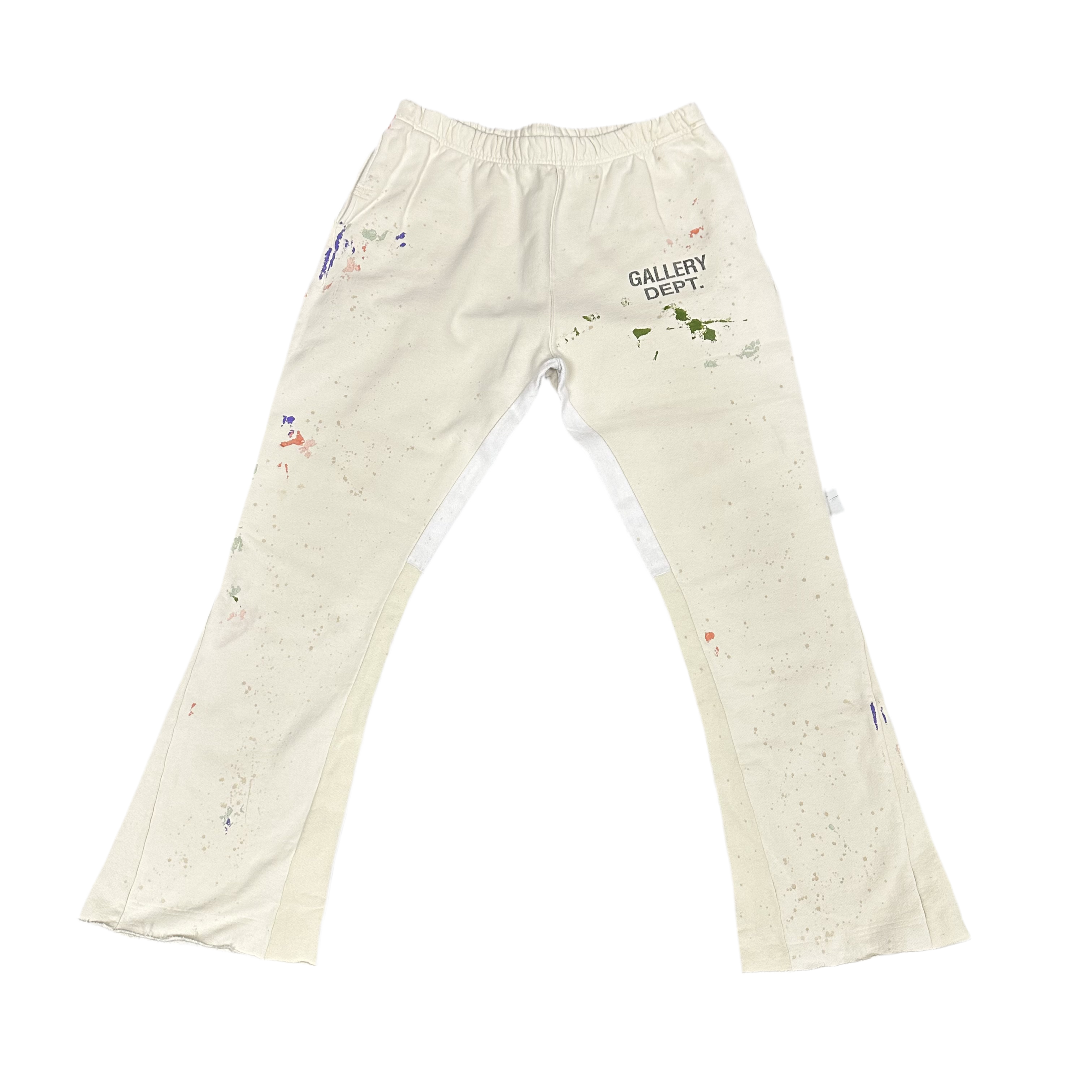 Cream Gallery Dept Flare Sweats