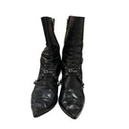 Dior 2003 Black Bondage Boots