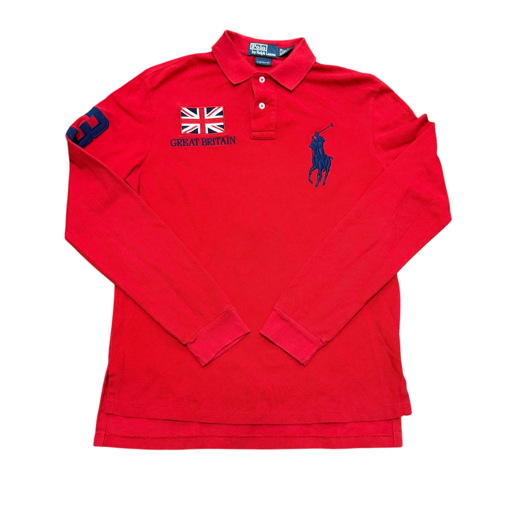 Ralph Lauren Great Britain Red L/S