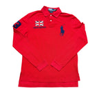 Ralph Lauren Great Britain Red L/S