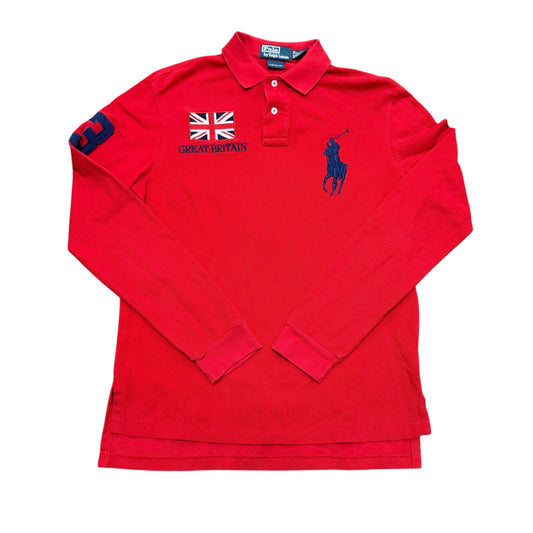 Ralph Lauren Great Britain Red L/S