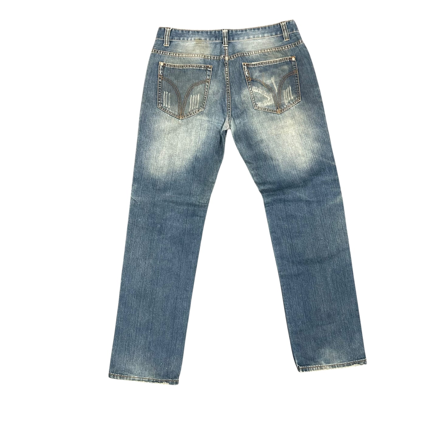 Dolce & Gabbana Blue Repair Jeans