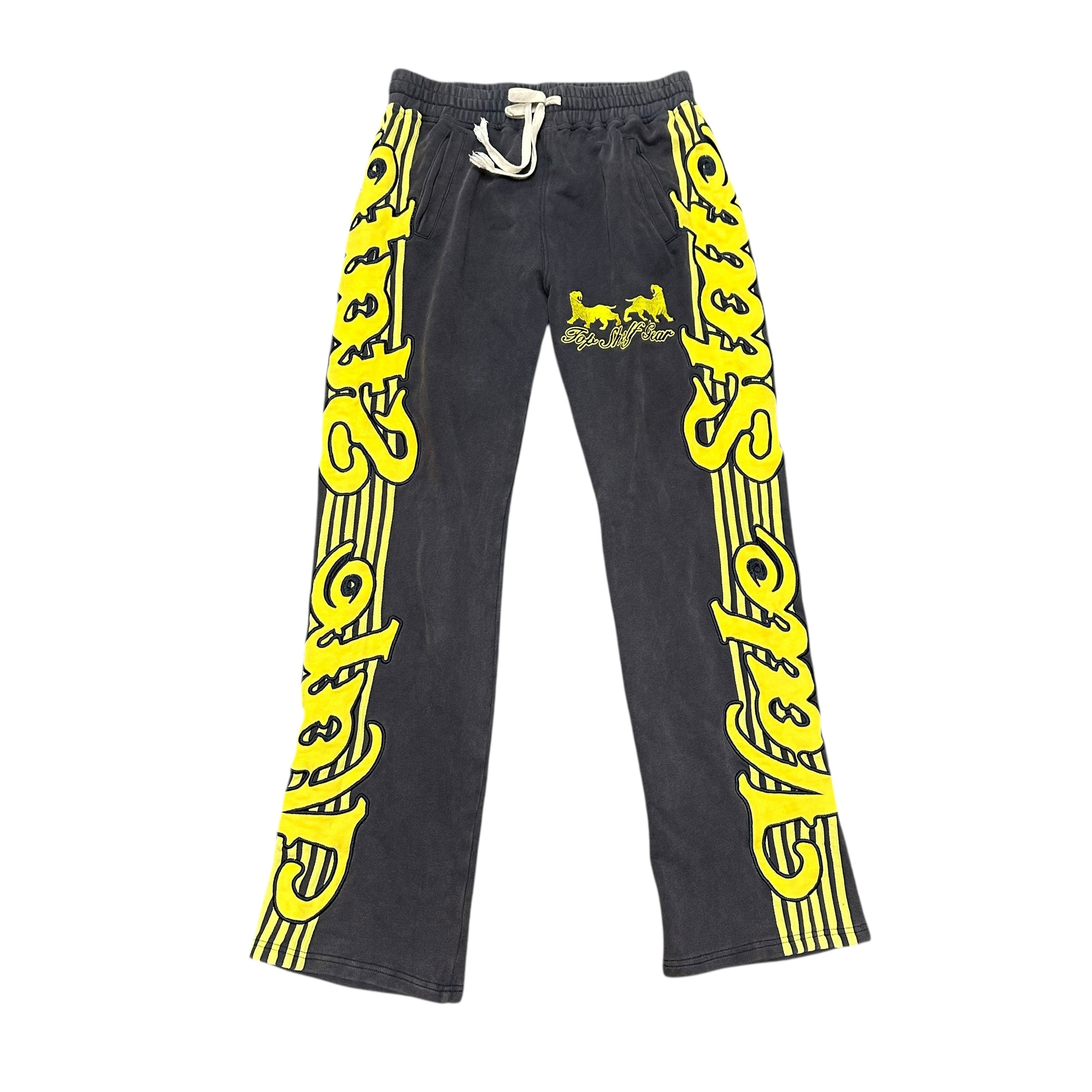 Vale Lives Sweatpants Gray/Yellow