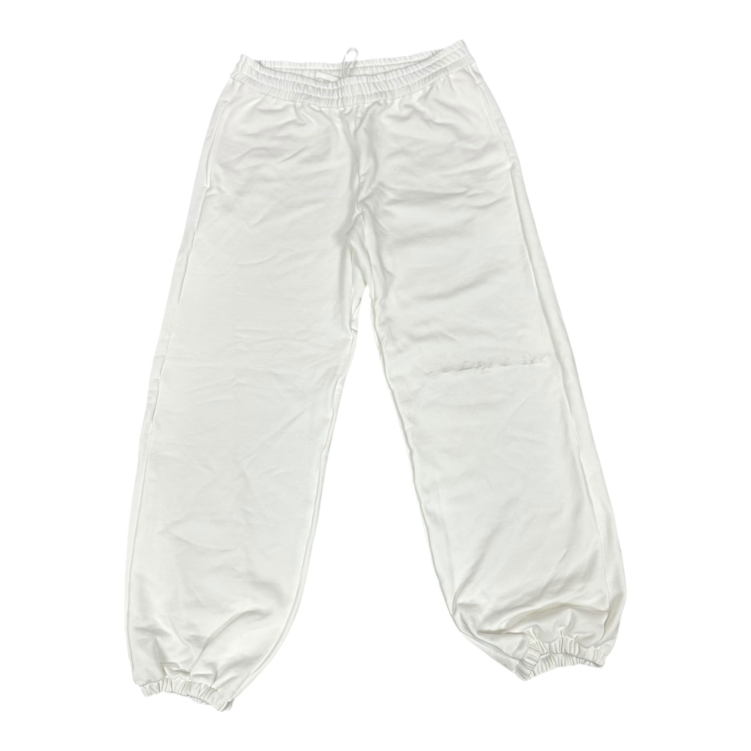 Sample White Baggy Sweatpants