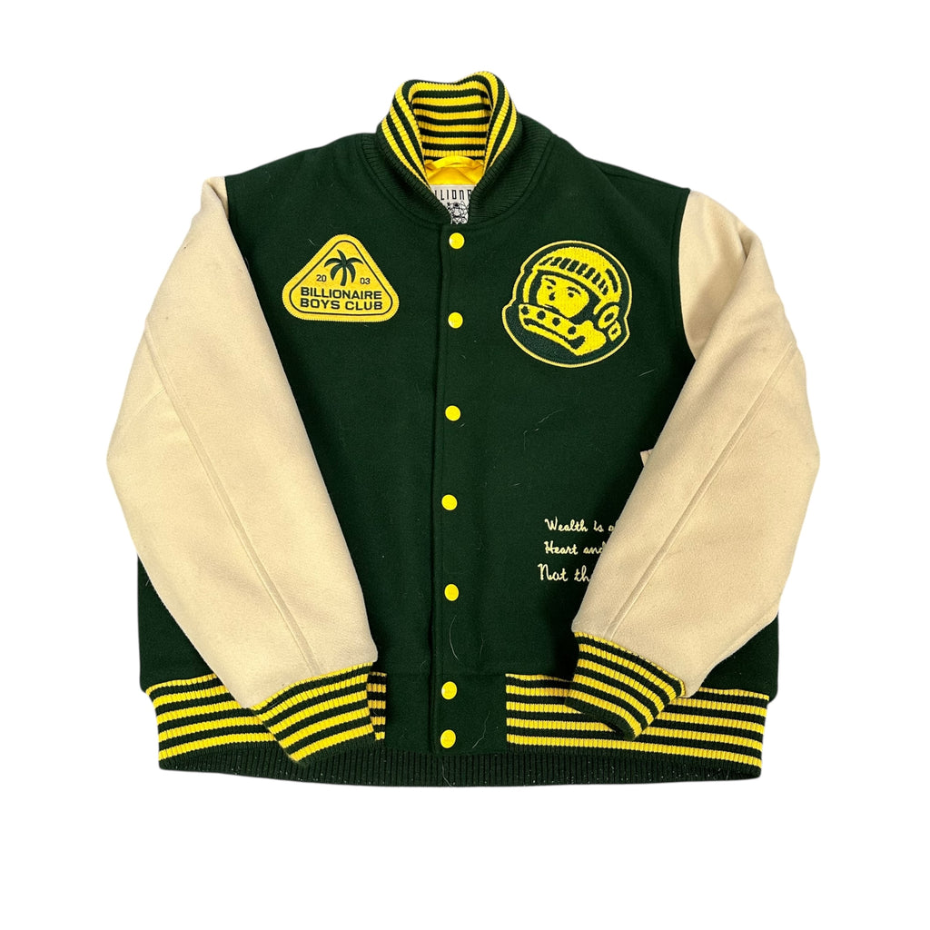 Billionaire Boys Club Patch Green Bomber Jacket