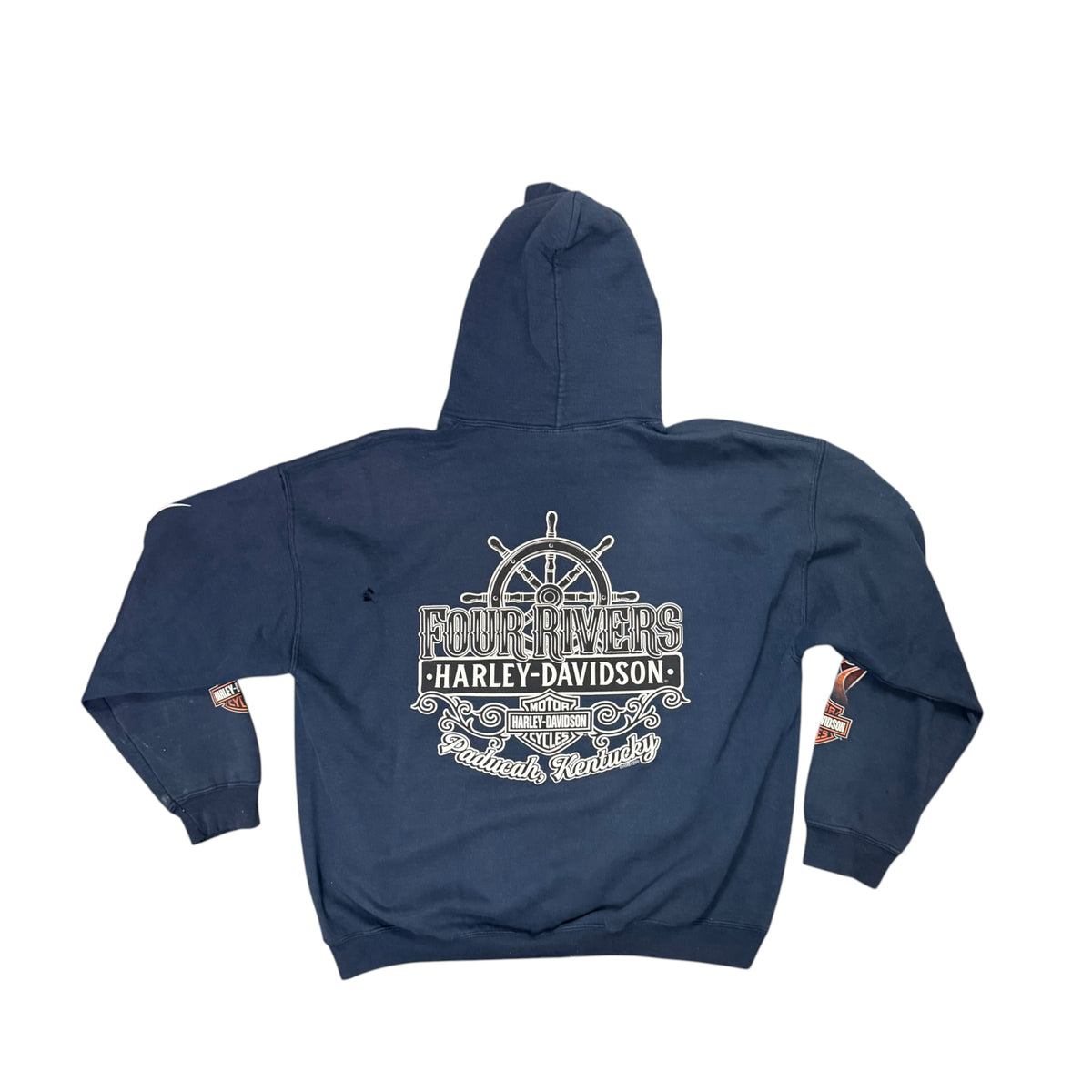 Navy Harley Davidson Hoodie