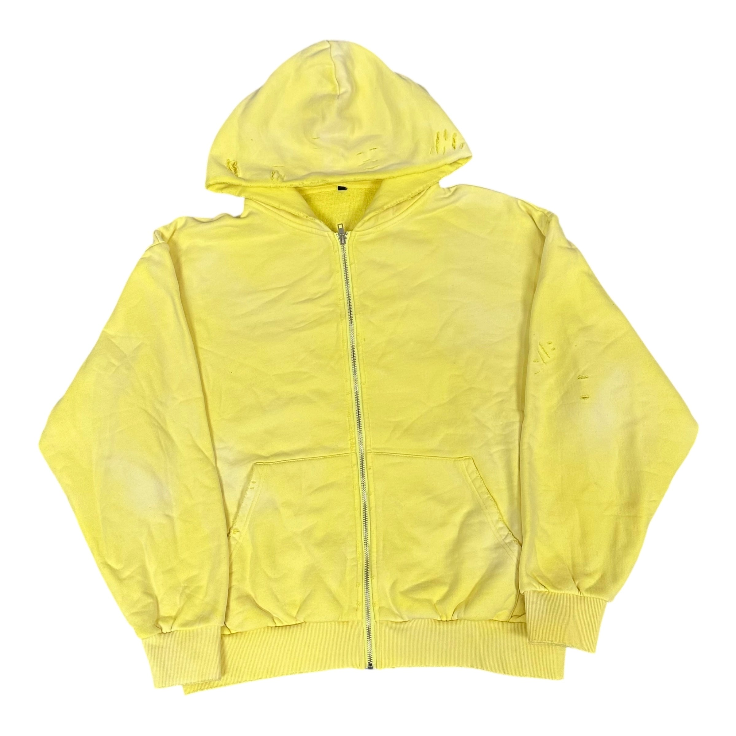 Sample Yellow Distressed Jacket