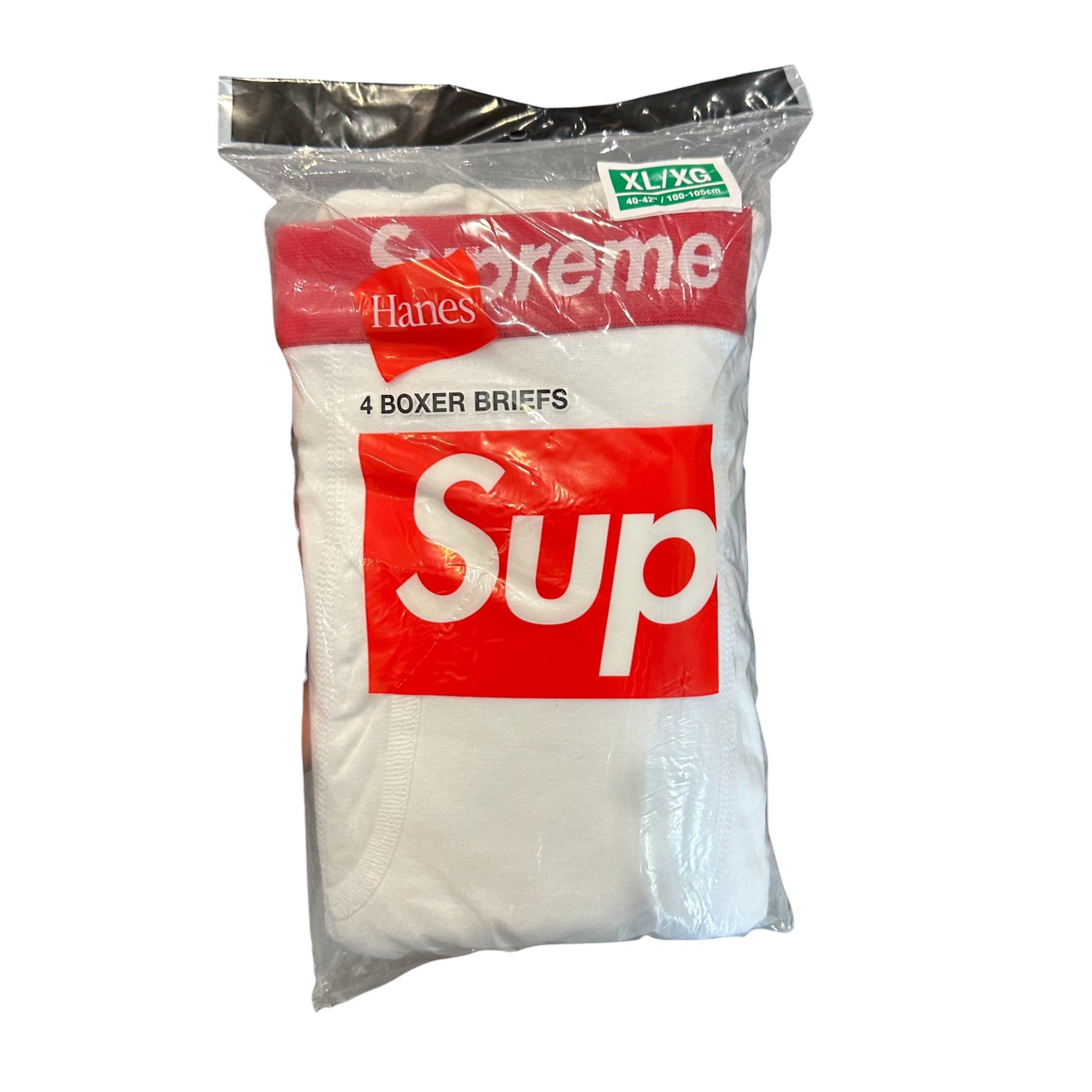Supreme Boxer Briefs(4 Pack) White