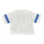 White Kapital Sock Football Tee