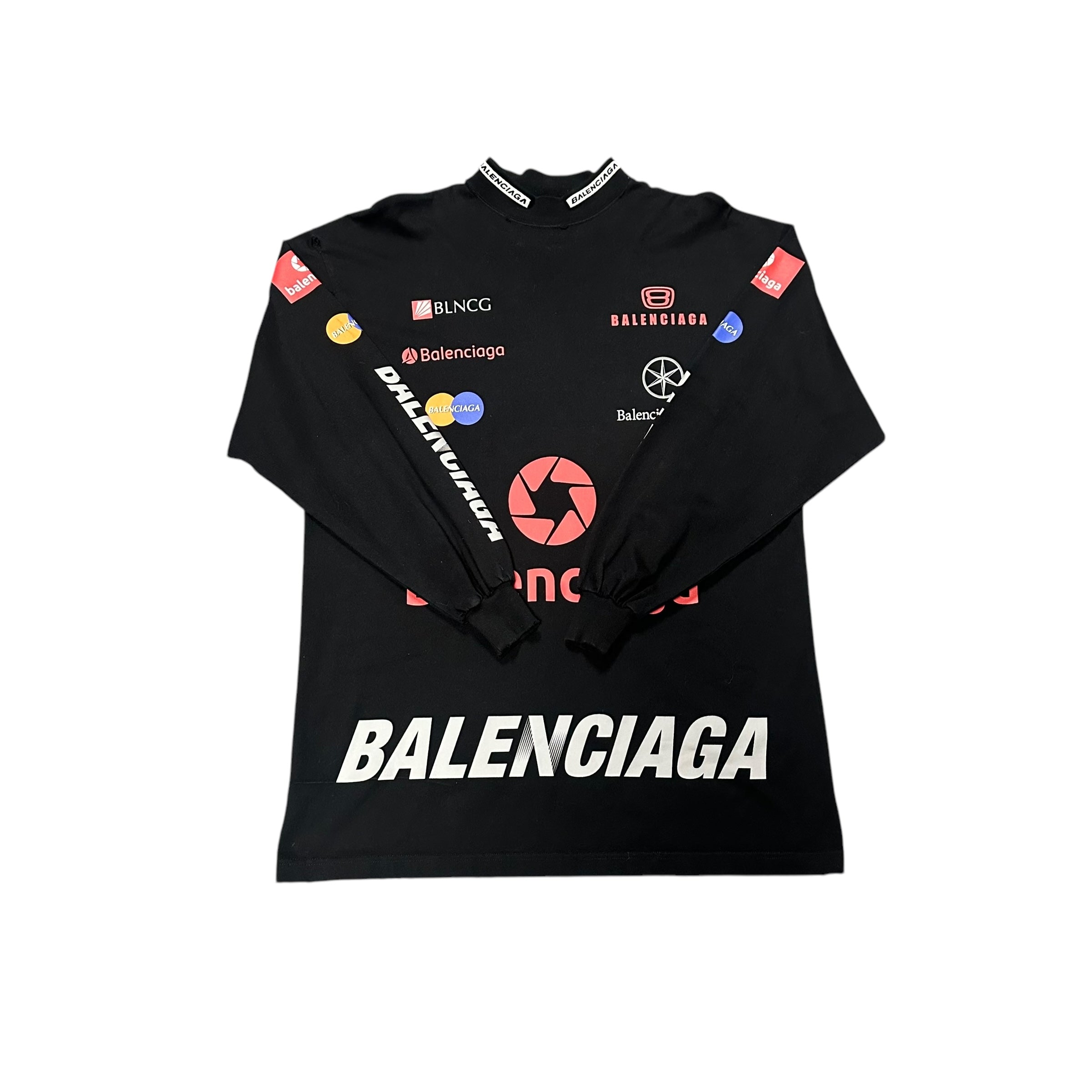 Balenciaga Top League Long Sleeve Tee