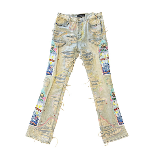 Who Decides War Studded Jeans