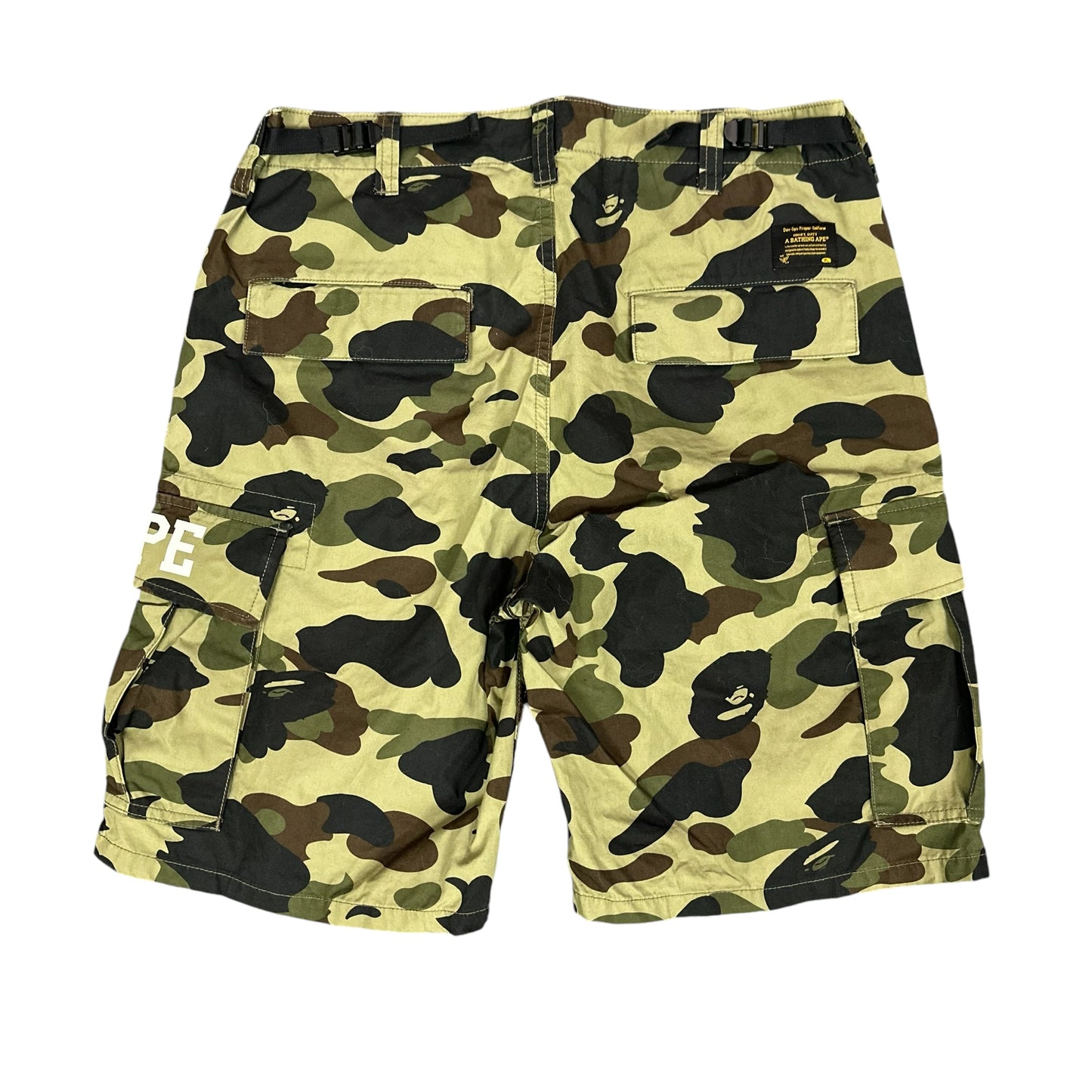 Bape Camo Cargo Shorts