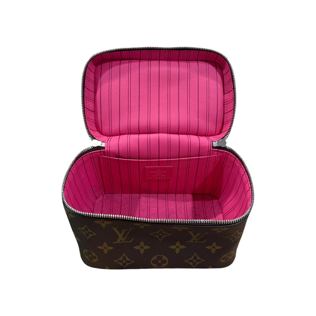 Louis Vuitton Monogram Macassar Mini Fuchsia