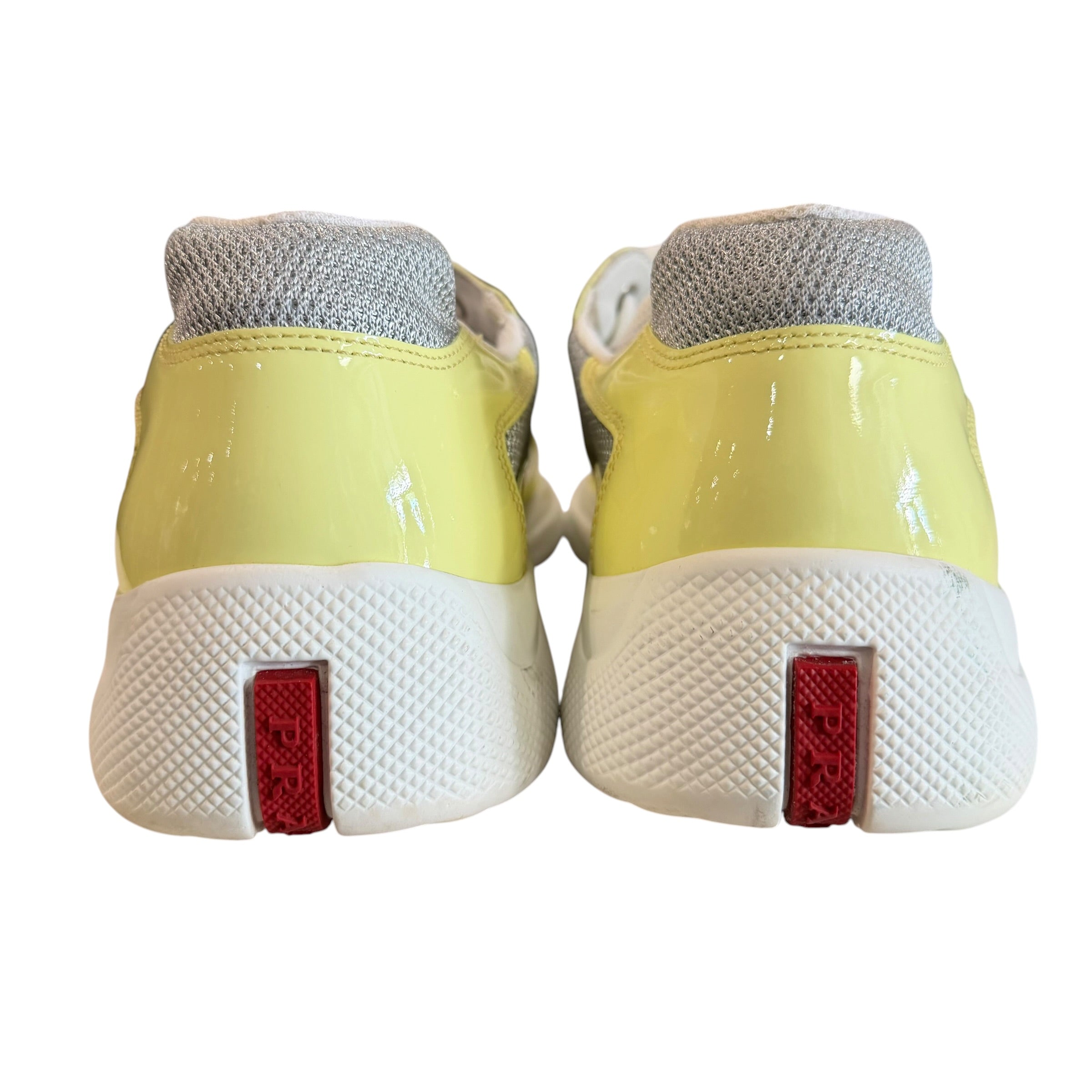 Prada Americas Cup Patent Leather “Yellow” (No Box)
