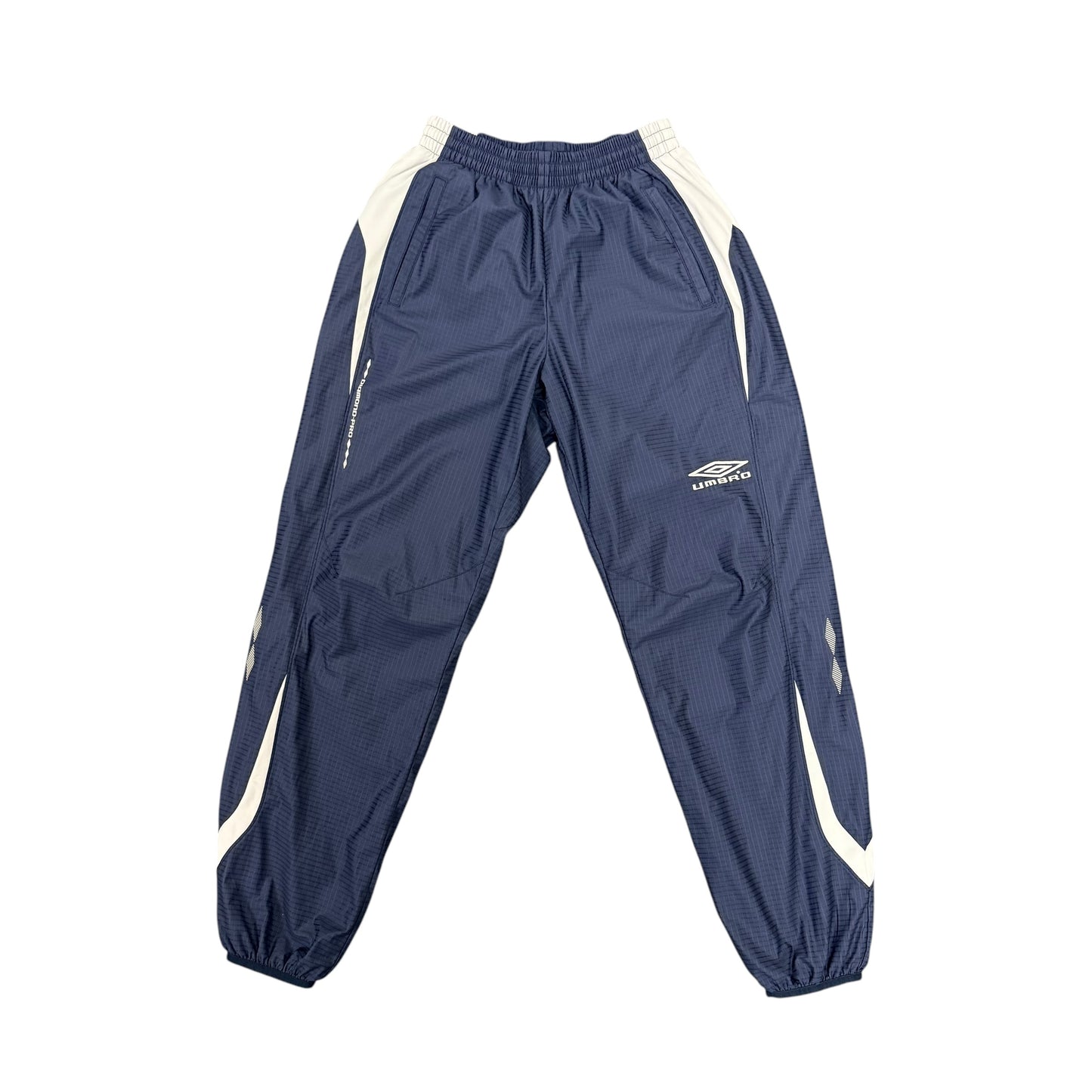 Vintage Umbro Navy And White Track Pants