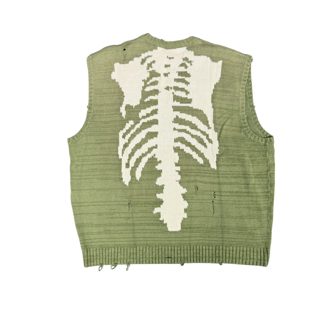 Kapital Green Bones Vest