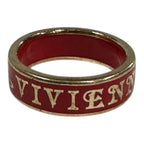 Vivienne Westwood Red Conduit Street ring