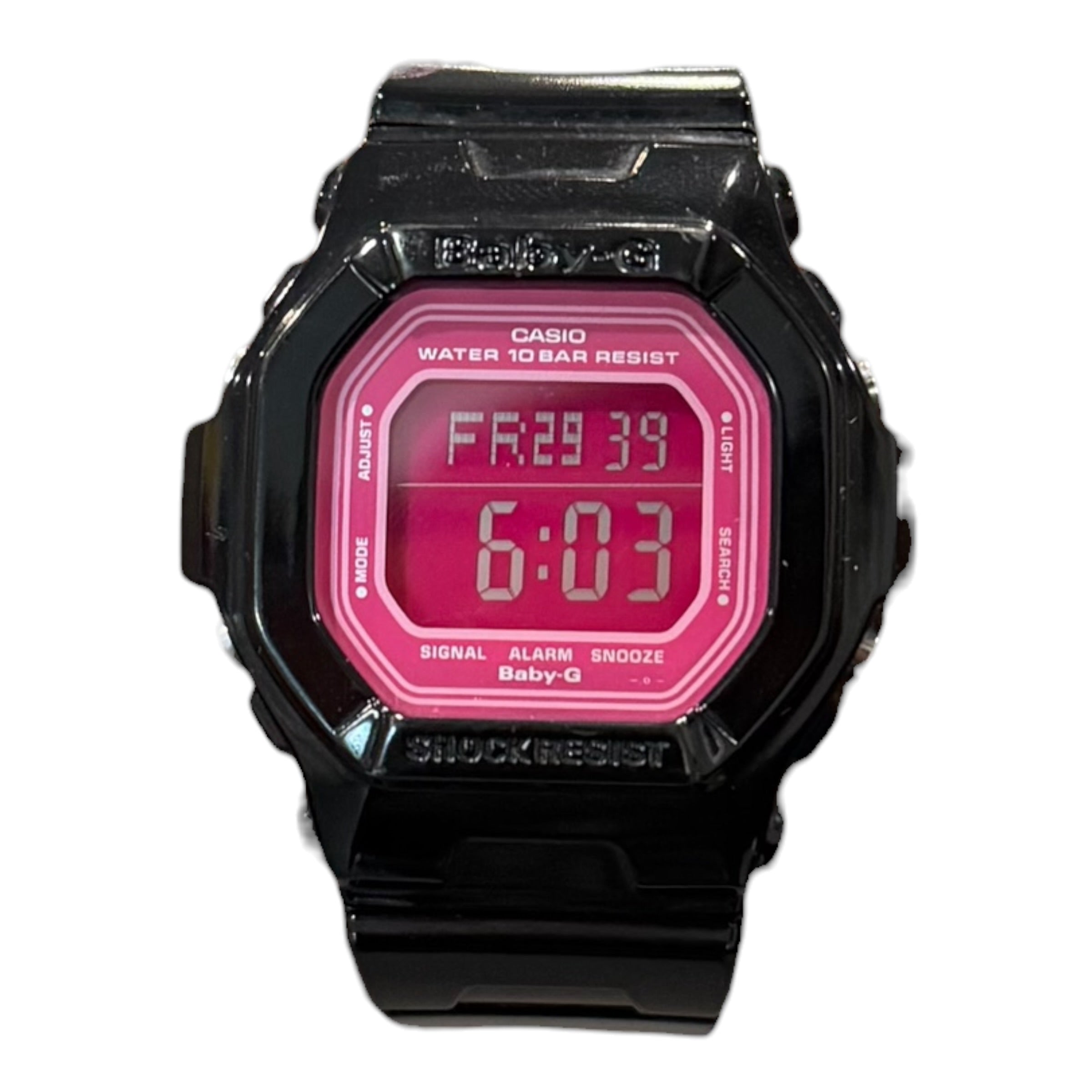G Shock Black/Pink