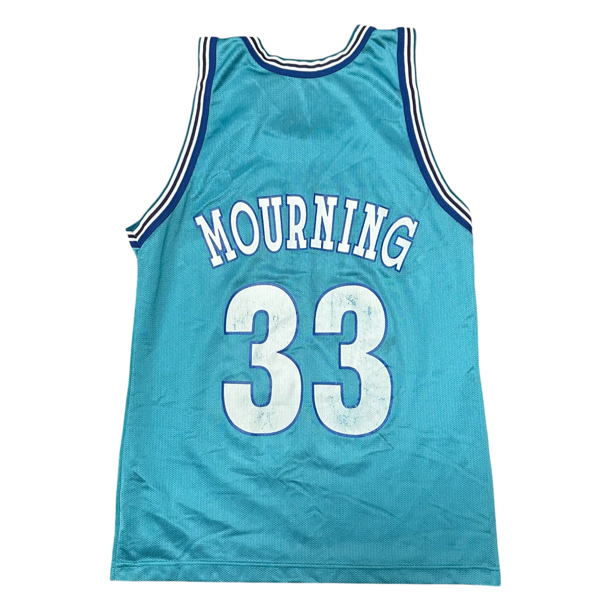 Vintage Alonzo Mourning Hornets Jersey
