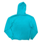 Vintage Blank Teal Zip Hoodie