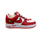 Nike Air Force 1 x Louis Vuitton Red (No Box or Accessories)