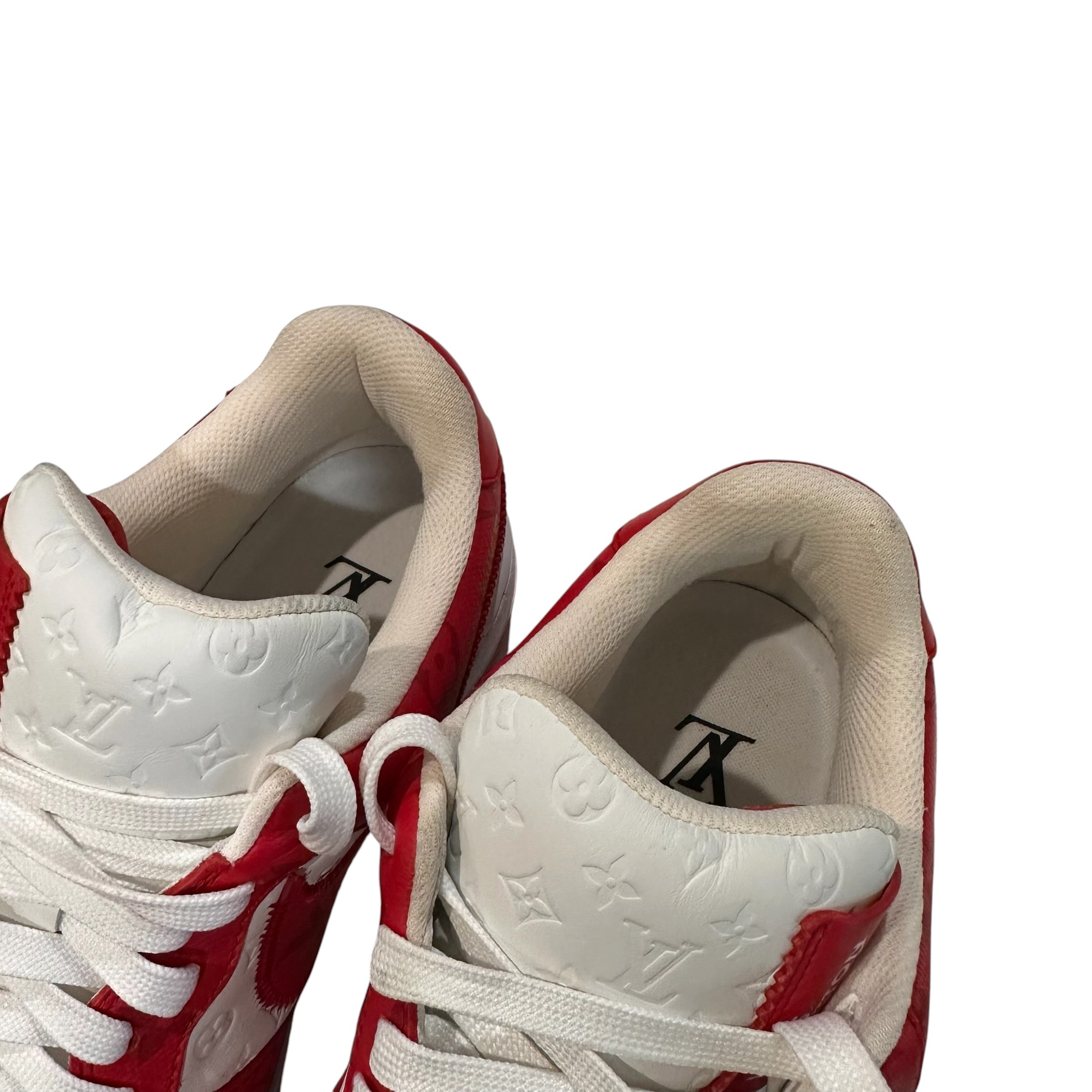 Nike Air Force 1 x Louis Vuitton Red (No Box or Accessories)