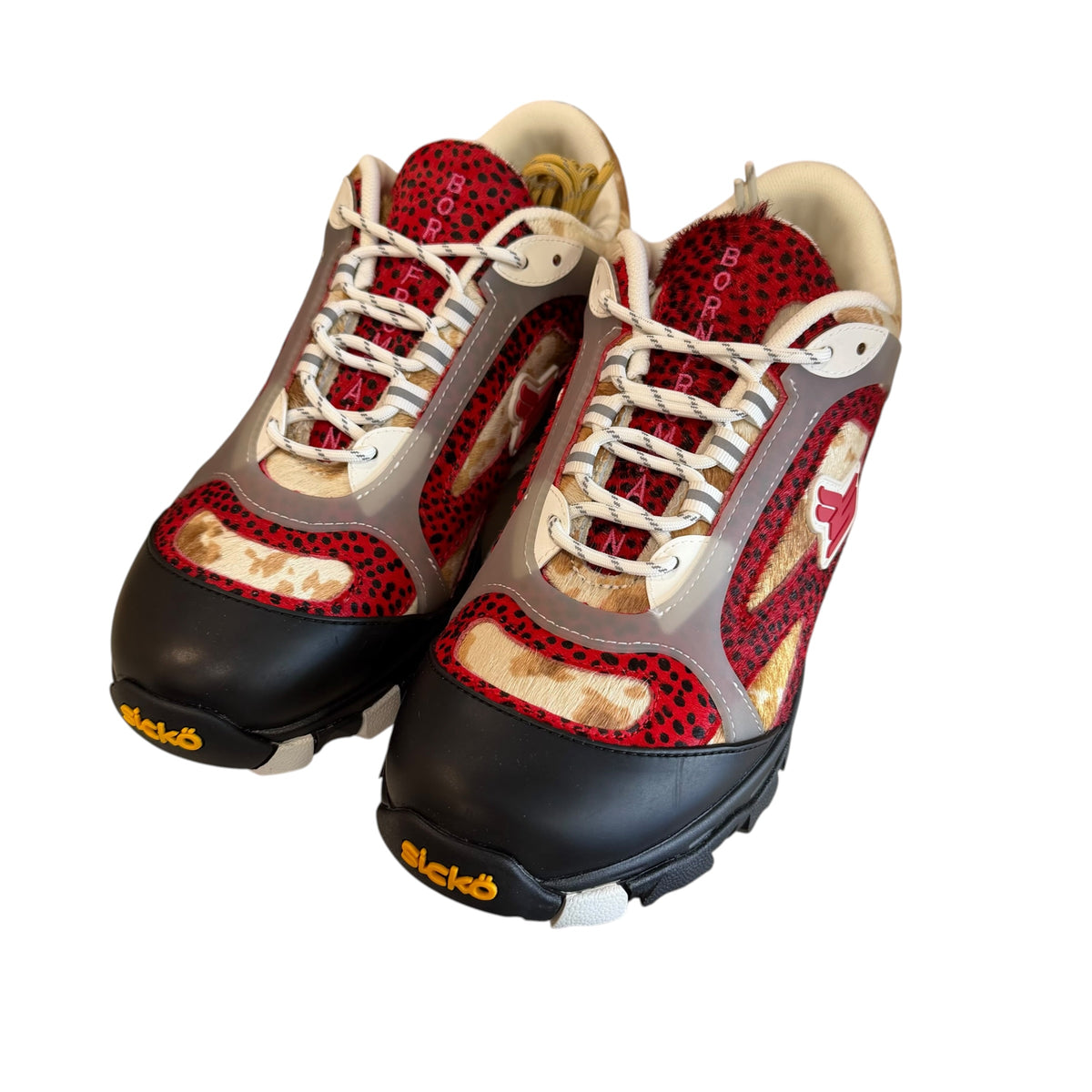 New Sickö Hiking Shoes "Diamond * Red Cheetah"