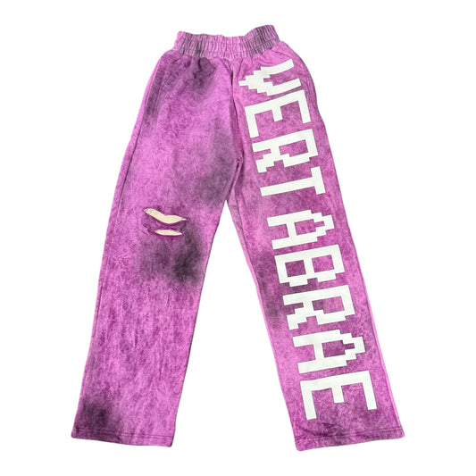 Vertabrae Purple Sweats