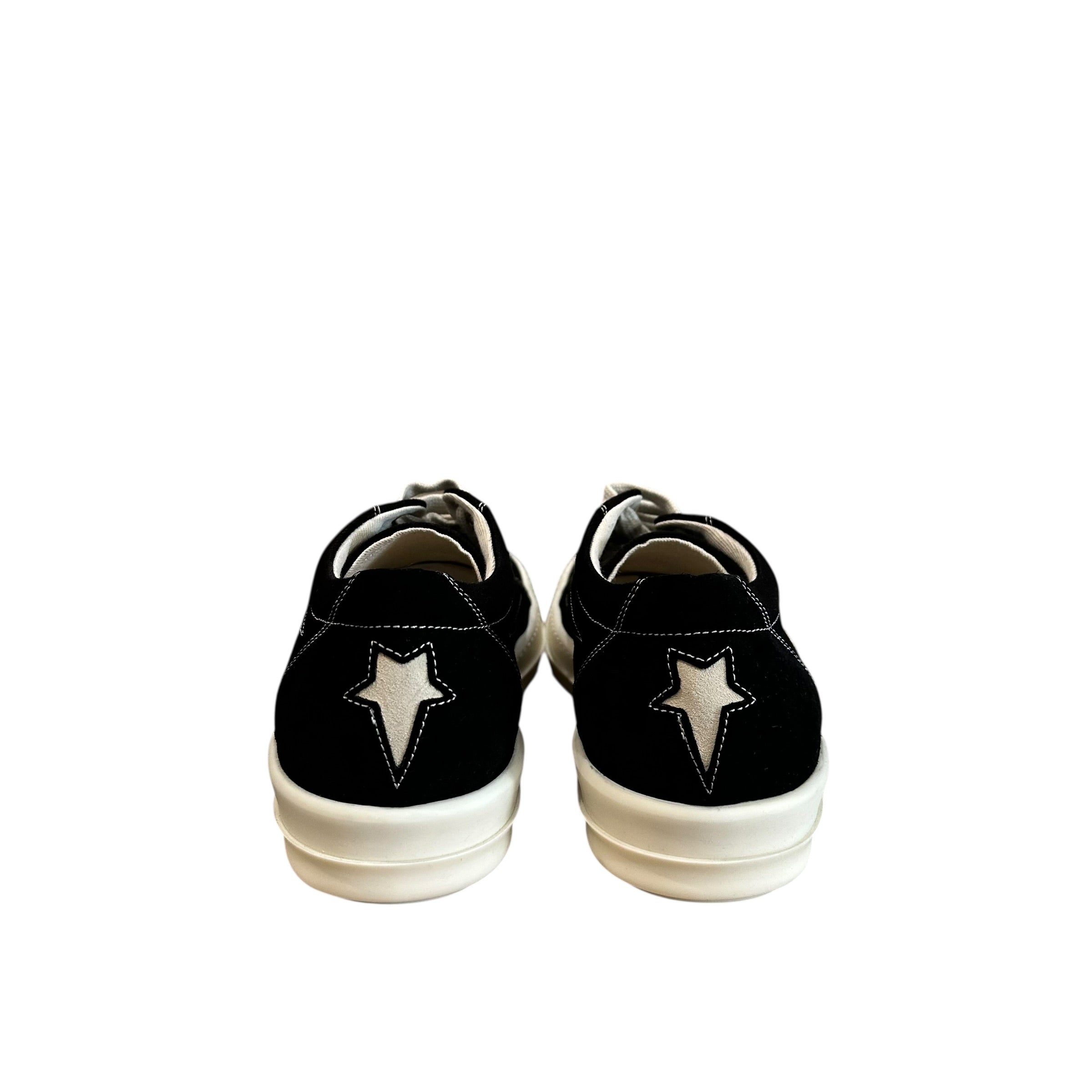 NEW Rick Owens Penta Black Vintage Sneakers