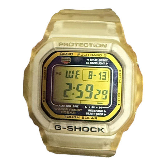 G Shock Clear/Yellow