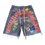 NEW Vale Lives “Workshop” Blue Denim Shorts