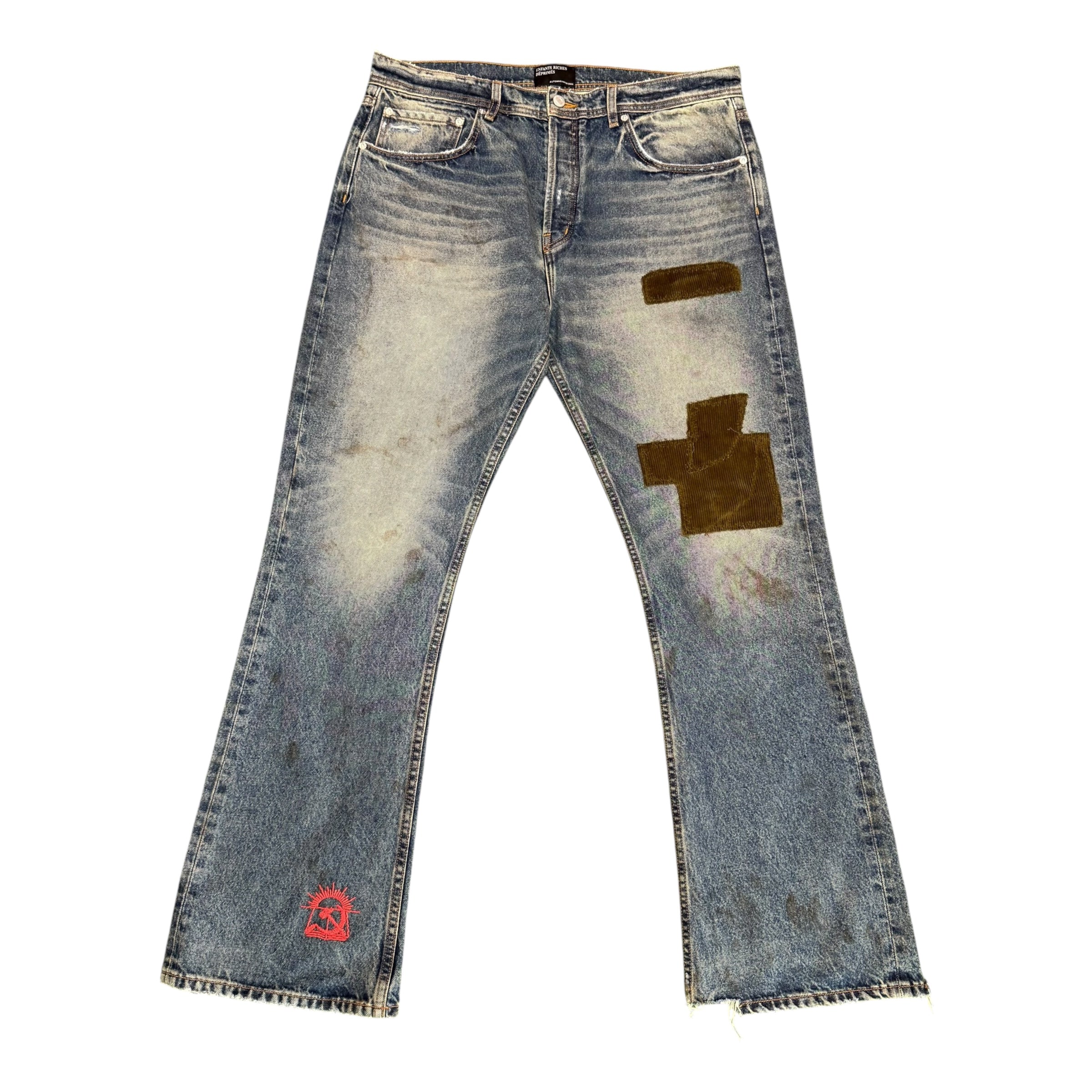 Enfants Riches Deprimes Patch Blue Jeans