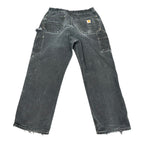 Vintage Carhartt Black Double Knee(36x30)