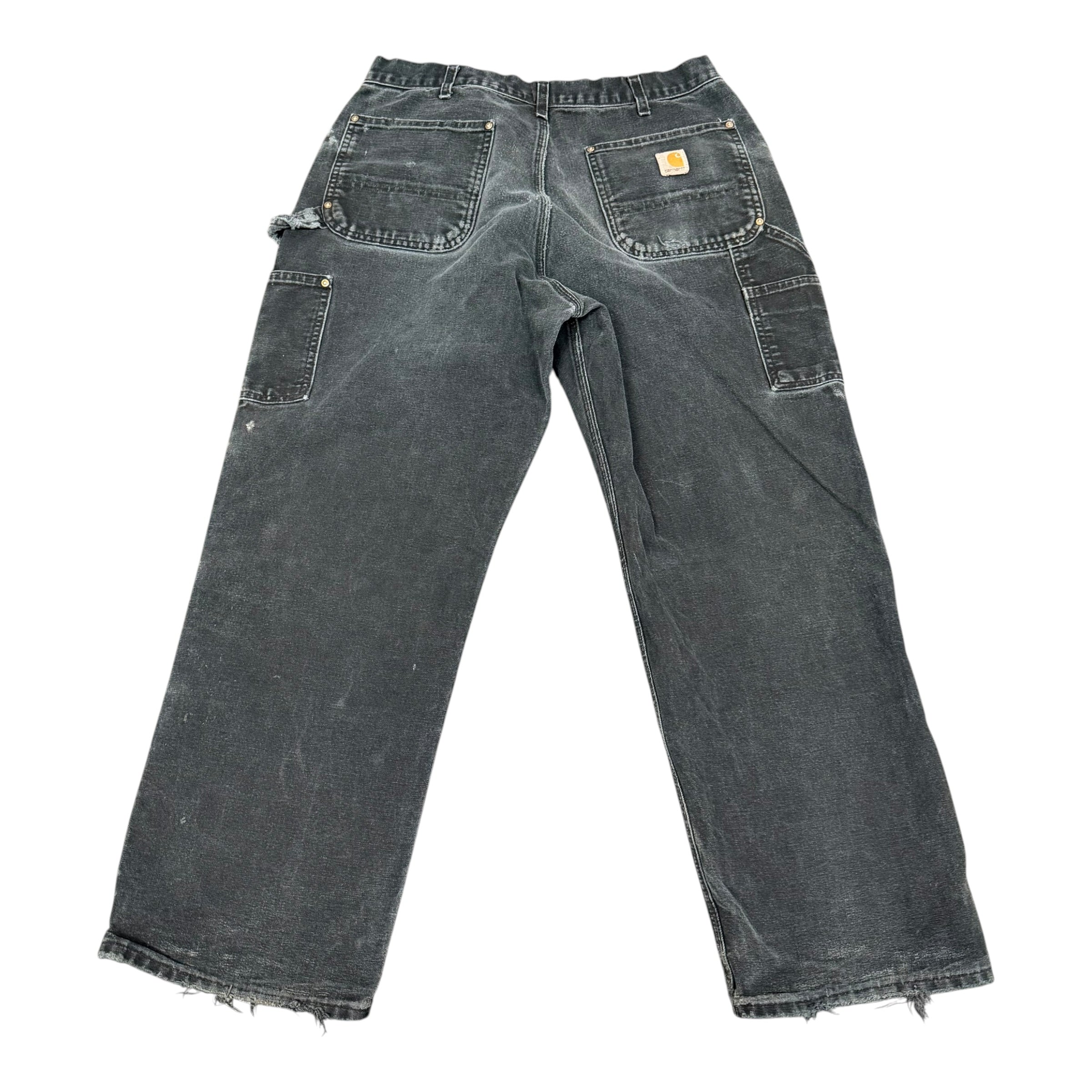 Vintage Carhartt Black Double Knee(36x30)