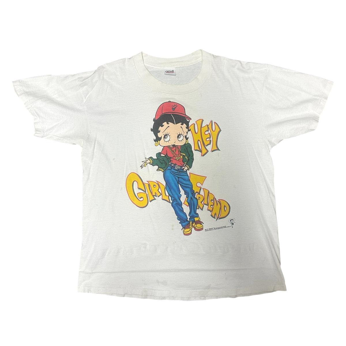 90s’ Betty Boop "Hey Girlfriend" Tee