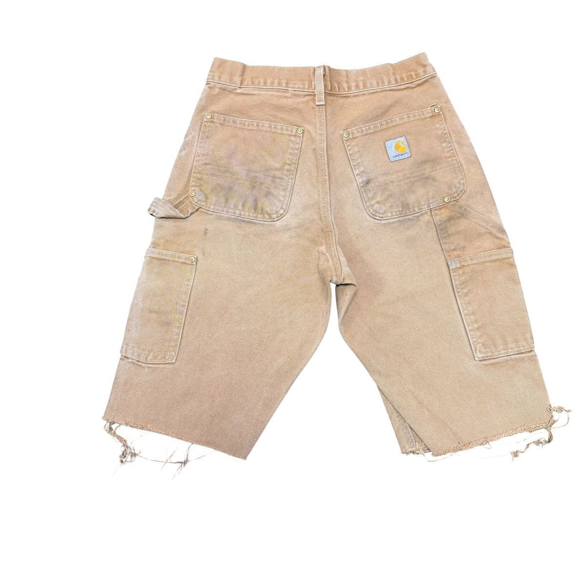 Vintage Tan Carhartt Double Knee Shorts (29)