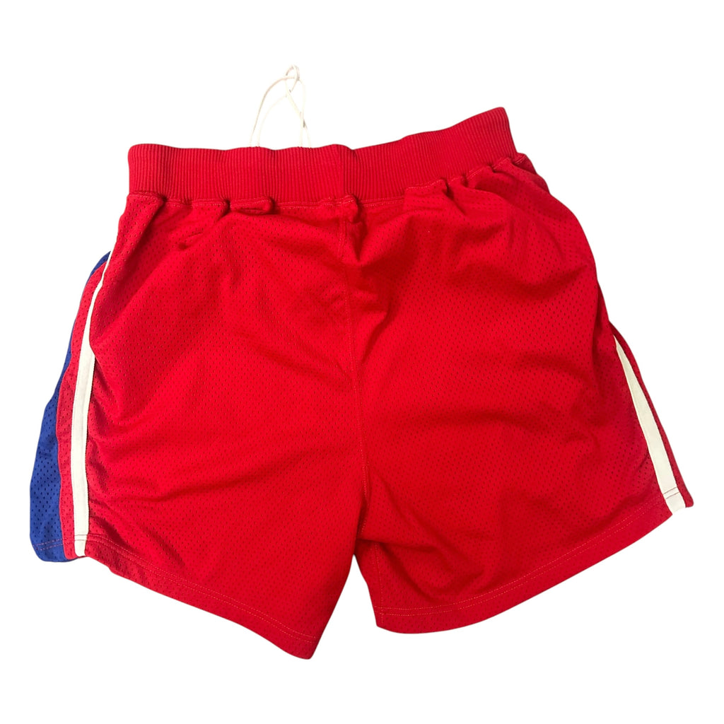 Vintage 76ers Basketball Shorts 'Red/Blue'