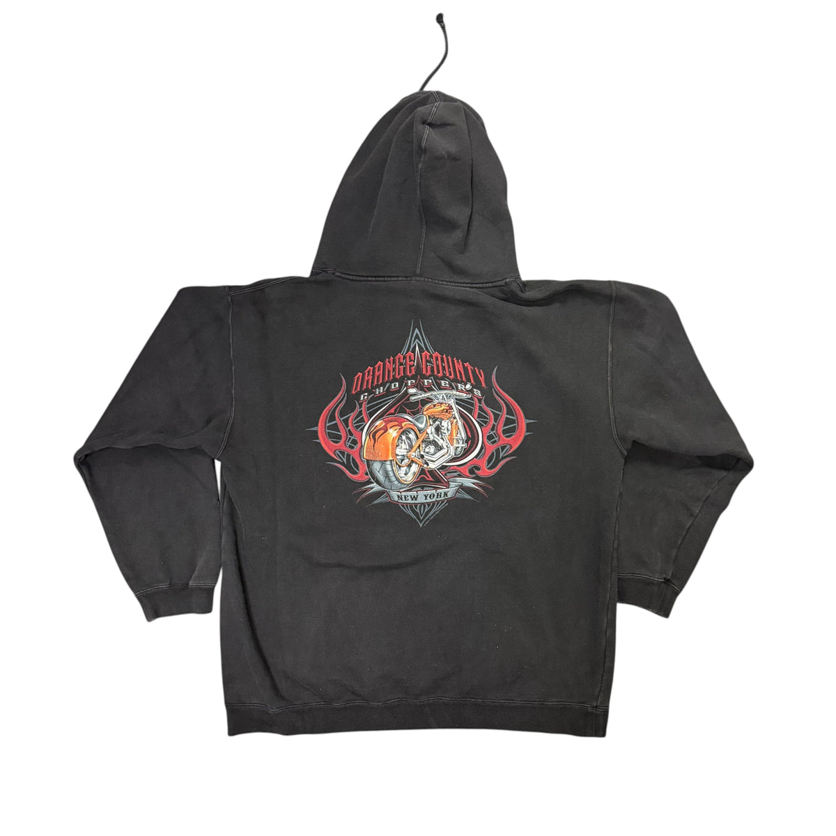 Vintage Black Orange County Choppers Hoodie