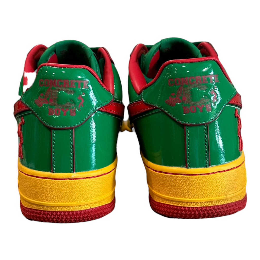 Concrete Air Force 1 Low “Lucky Green”