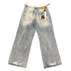HMDD Knee Distressed Baggy Jeans