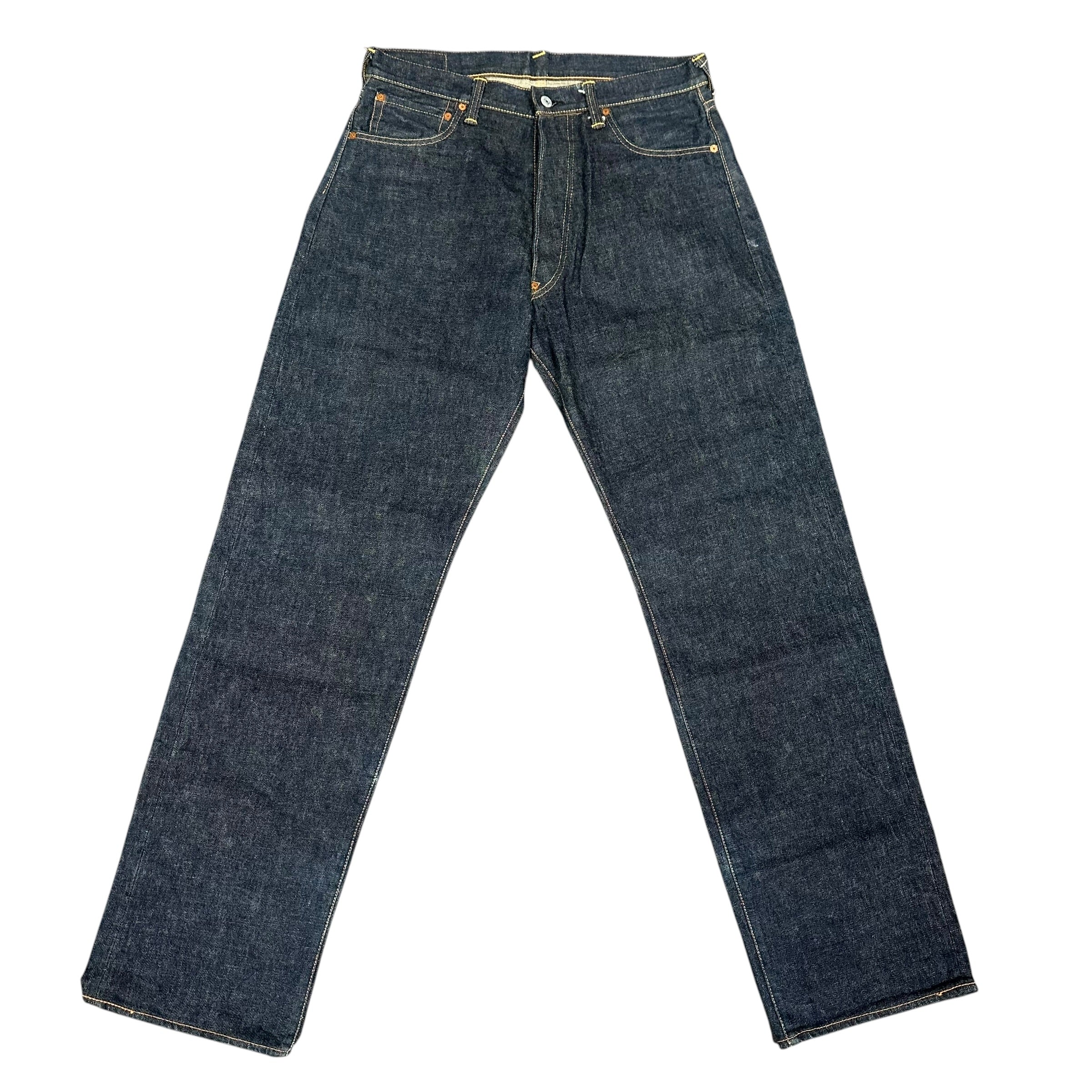 Evisu “No.2” Dark Blue/Light Blue Jeans (34x35)