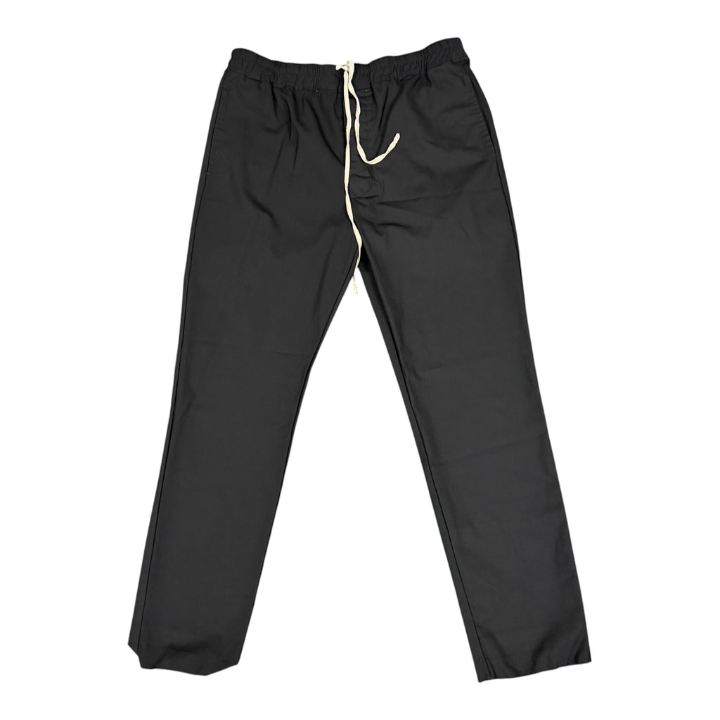 Rick Owens black drawstring trousers