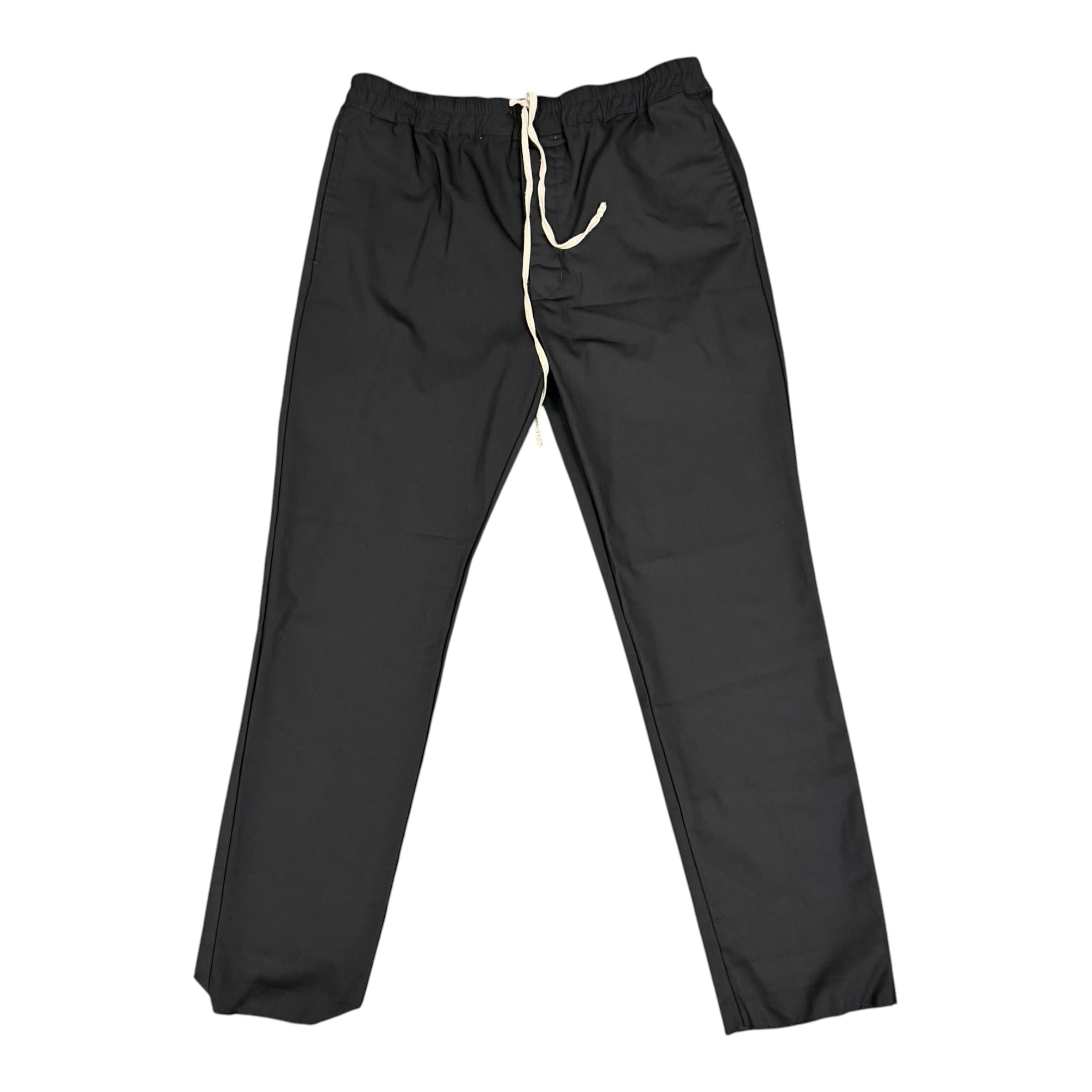 Rick Owens black drawstring trousers