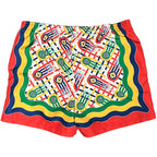 CASABLANCA PRINTED SWIM TRUNKS (ZBT4QE)