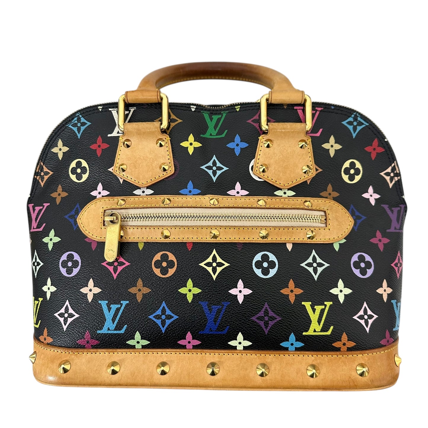Louis Vuitton Monogram Multicolor Alma Black