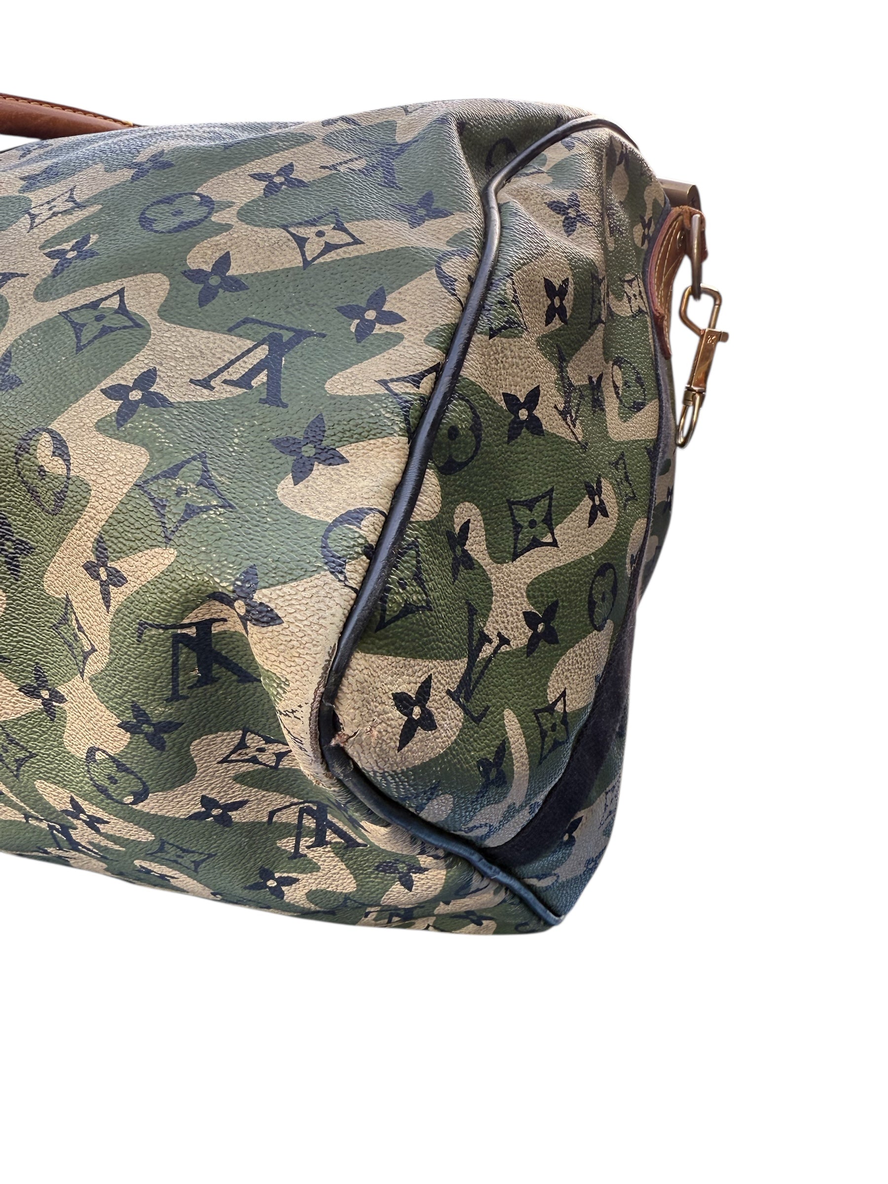 Louis Vuitton x Takashi Murakami Monogramouflage Keepall