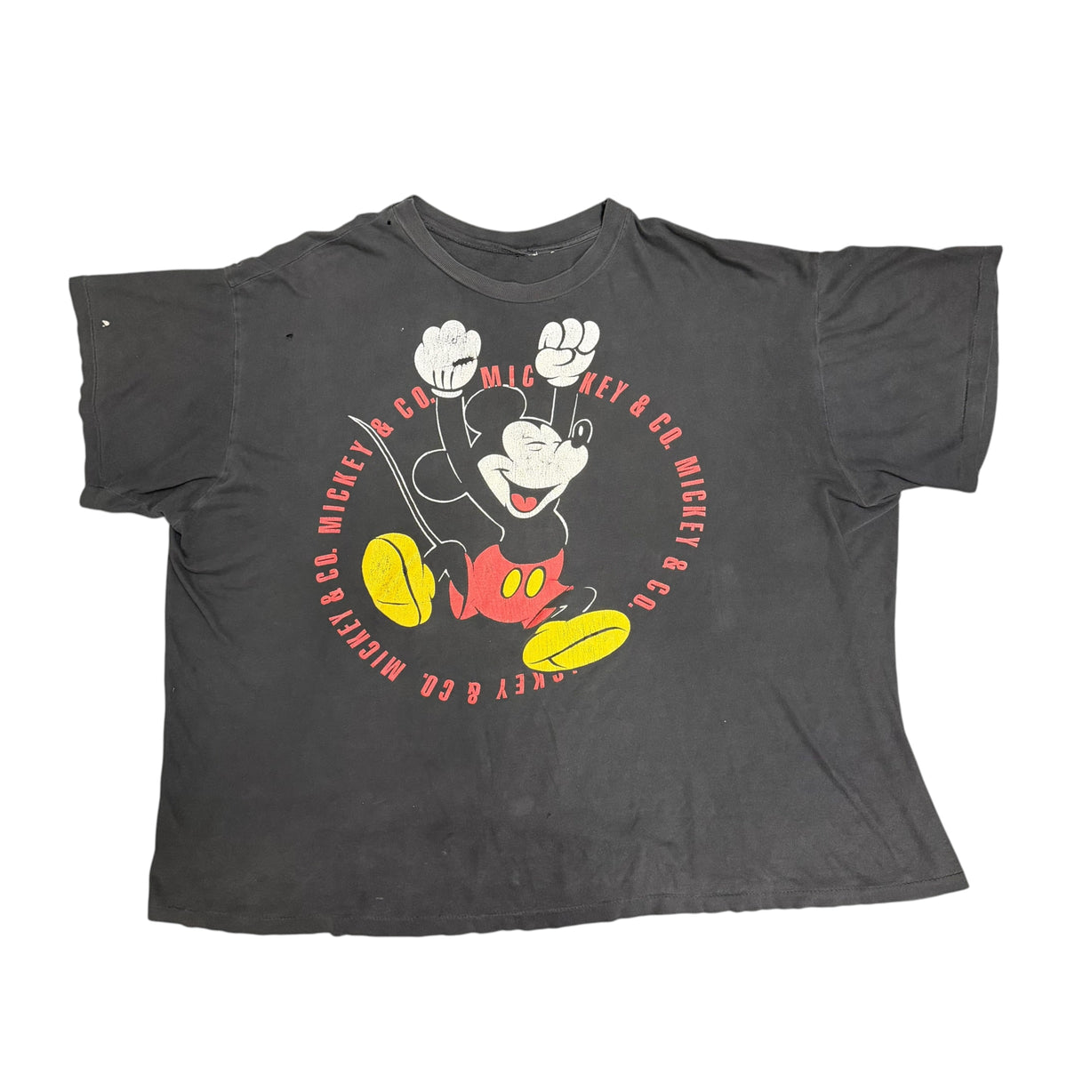 Vintage Mickey & Co. Black Tee