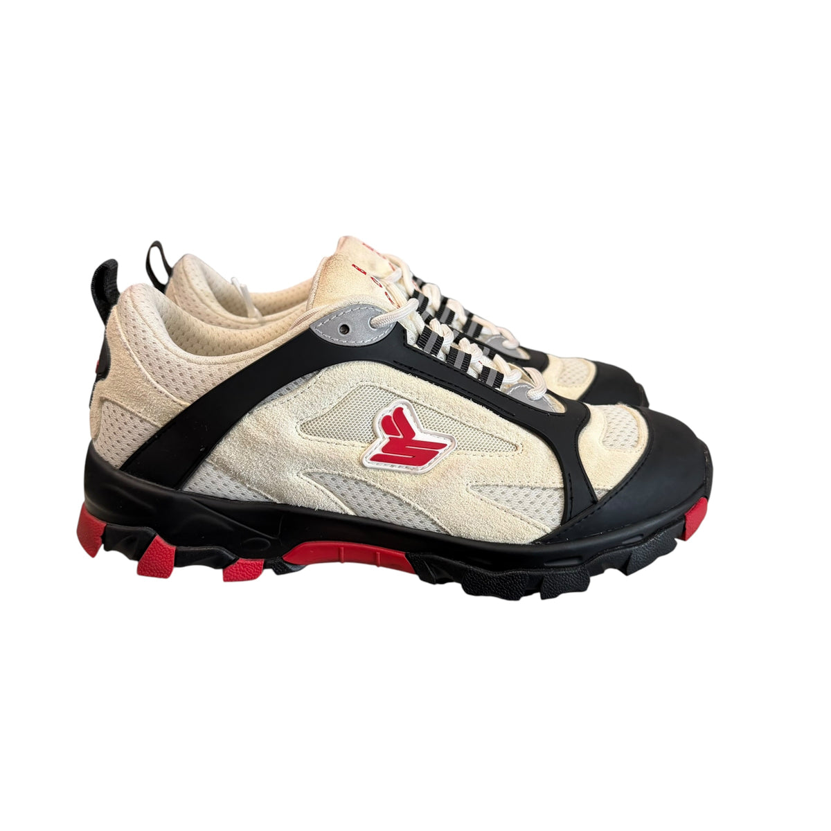 Sicko Hiking Sneaker “White/Red”