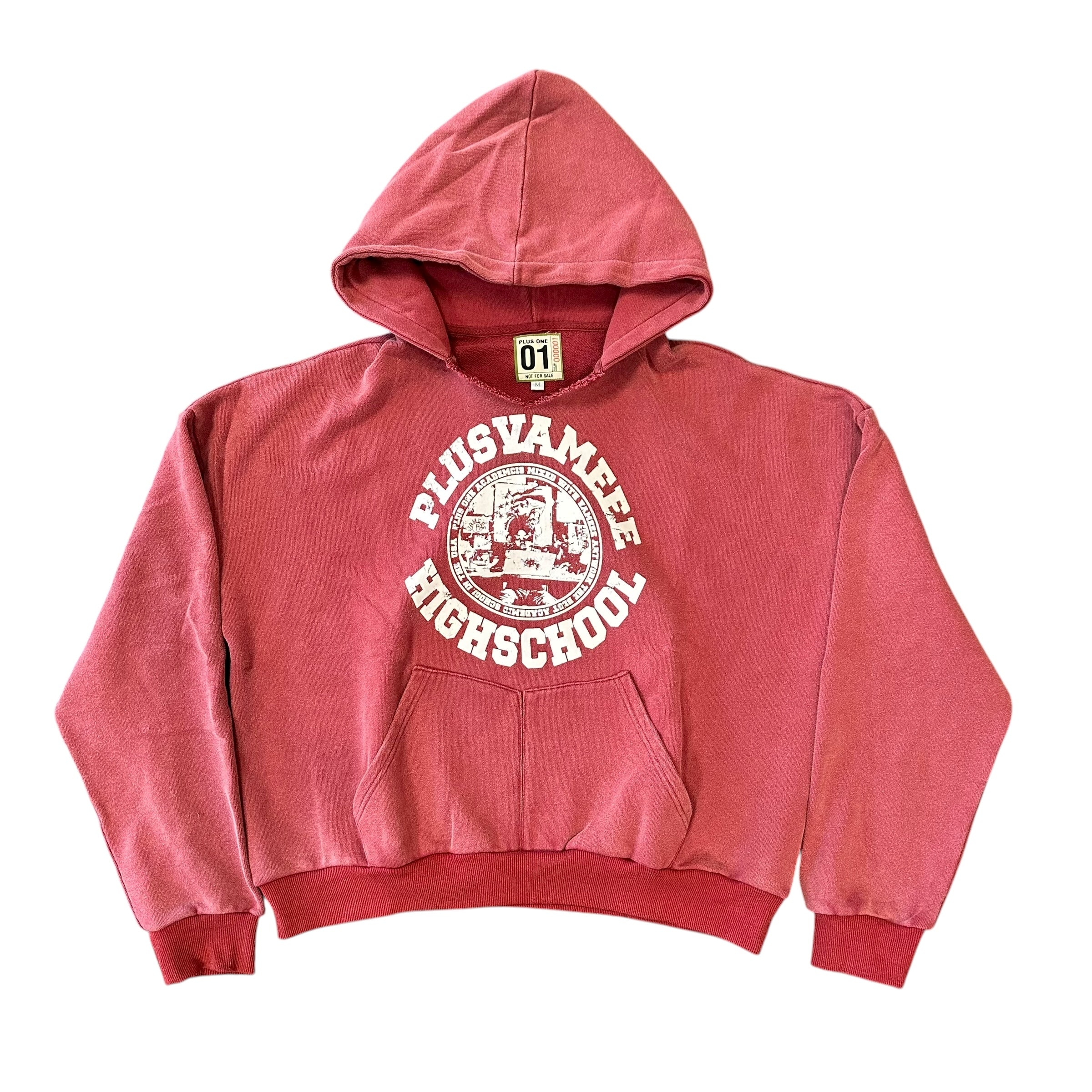 NEW Plus One x Vameee HS Red Hoodie